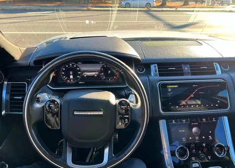 2019 Land Rover Range Rover Sport Supercharged Dynamic from USA, damaged, VIN SALWR2RE6KA819563